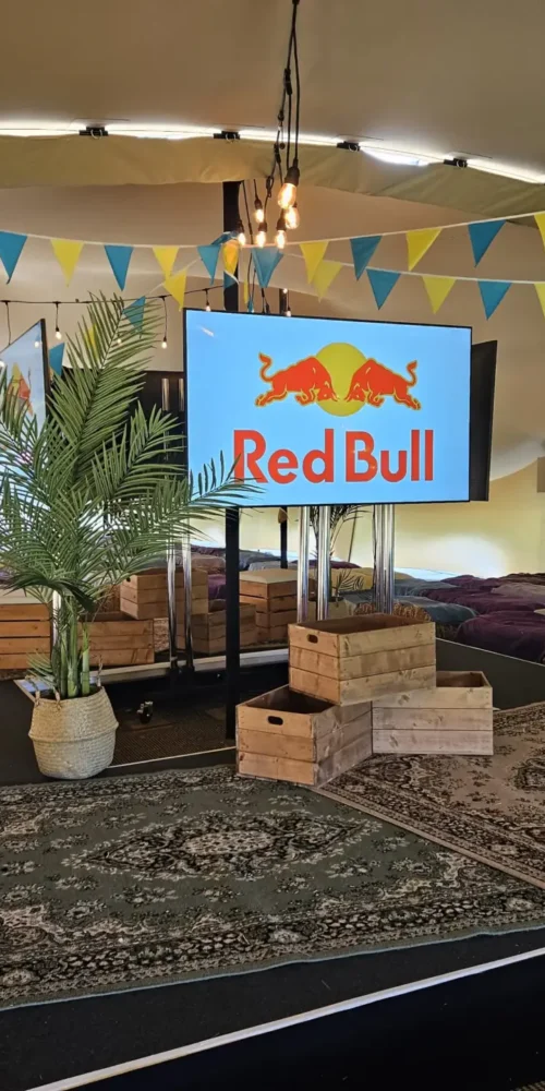 Red Bull Osea Island Screen Hire